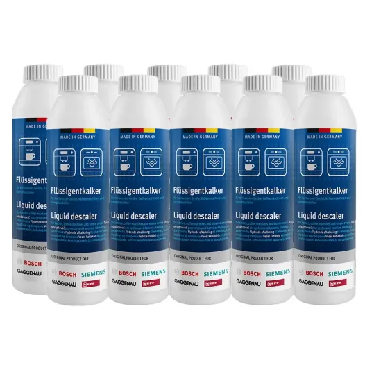 Kit de mantenimiento de Siemens para cafetera: pastillas de limpieza + descalcificador 00312267