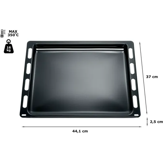 Alapure compatible con la bandeja de horno esmaltada de Neff 00666902