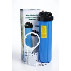 Carcasa de filtro BigBlue de 20 pulgadas con conexión de 1 1/2 pulgadas