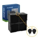 Filtro Alapure compatible con el filtro de carbón regenerable de AEG para placa combinada 4055380481