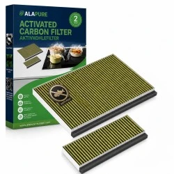 Alapure CleanAir Anti-Vis, compatible con Constructa 17005414 / CZ51AIB1X6, filtro de carbón