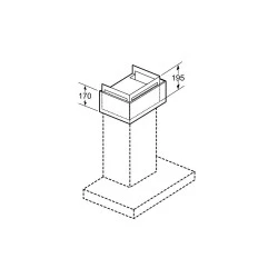 Kit de inicio Bosch CleanAir Plus con recirculación 17004049 / DWZ1AX5C6