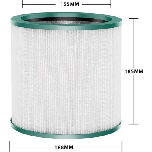 Filtro HEPA de Alapure compatible con Dyson TP03 / TP02 / TP01 / BP01 / 967089-17