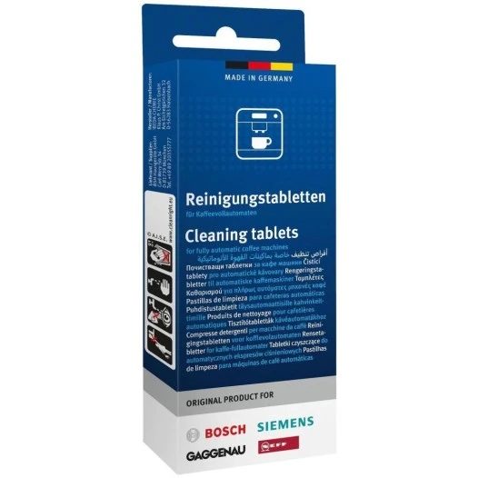 Pastillas de limpieza Gaggenau 00312295 / 00312502 (10 unidades)