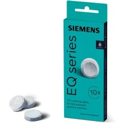 Pastillas de limpieza 2 en 1 de la serie EQ de Siemens TZ80001N