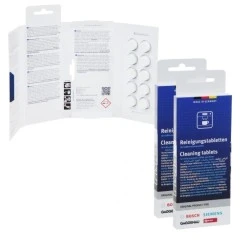 Pastillas de limpieza Gaggenau 00312503 / 00311979 (20 uds.)