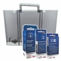 Kit de mantenimiento de Siemens para cafetera: depósito de agua + filtro de agua + descalcificador + limpiador 00672049