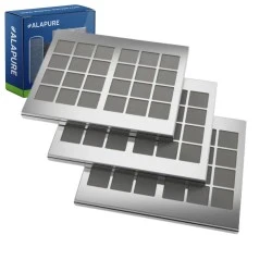 Filtro de carbón regenerable Alapure, compatible con Siemens 17004040 / LZ20JXP00 (3 uds.)