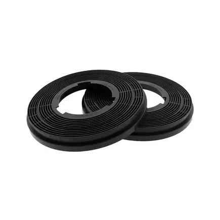 Filtro de carbón Alapure compatible con Candy KFC6978 / CBG625 (2 uds.)