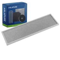 Filtro metálico Alapure compatible con Novy 563-8042 / 7900020, 405 x 120 mm
