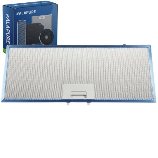 Filtro metálico Alapure compatible con Novy 563-8046 / 650020, 545 x 173 mm