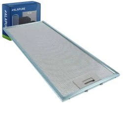 Filtro metálico Alapure compatible con Whirlpool 481248058305, 533 x 177 x 10 mm