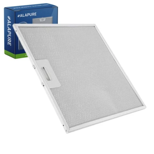 Filtro metálico Alapure compatible con Arthur Martin 50268967002, 320 x 320 x 8 mm