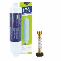 Filtro de agua para embarcaciones / Filtro de agua para yates CON manguera de Alapure OWF003