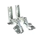 Juego de bisagras Alapure compatible con Liebherr 704009500 (2 uds.)