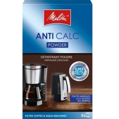 Melitta Descalcificador AntiCalc 6 x 20 gramos 6552749