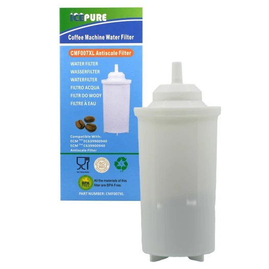 Filtro de agua Icepure CMF007XL para máquinas de café espresso manuales