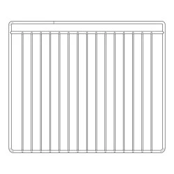 Rejilla para horno AEG 347 x 423 mm 8583546595023