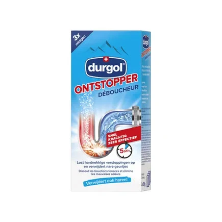 Desatascador de desagües Durgol (3 x 50 g)