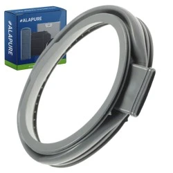 Junta de ventana para lavadora Alapure, compatible con AEG 8071200029, con reborde