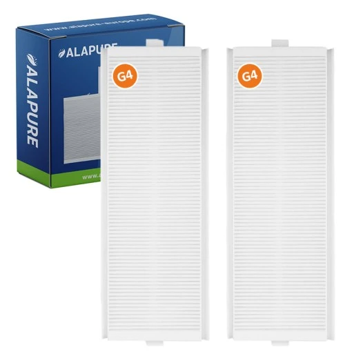 Filtro Alapure G4 compatible con Zehnder ComfoAir Q350 / Q450 / Q600 (2 uds.)