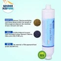 Filtro de agua para caravanas / Filtro de agua para autocaravanas CON manguera de Alapure OWF003