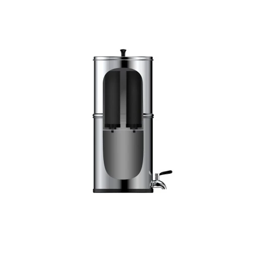 Alapure OWF020, idéntico al Berkey Big de acero inoxidable de 8,5 litros (juego)