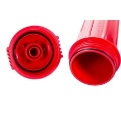 Carcasa de filtro para agua caliente de 2 piezas - Conexión de 3/4 de pulgada