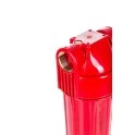 Carcasa de filtro para agua caliente de 2 piezas - Conexión de 3/4 de pulgada