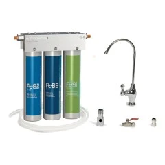 Sistema de filtrado de agua empotrable FT-line 3 sin carbón con plata