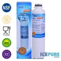 Filtro de agua Icepure compatible con EcoAqua EFF-6027A / Doble junta tórica