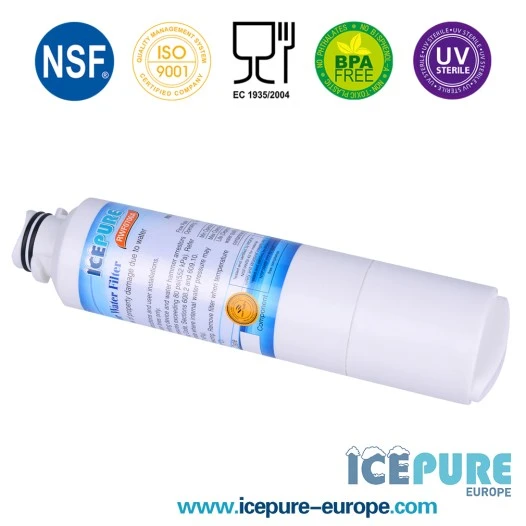 Filtro de agua Icepure compatible con EcoAqua EFF-6027A / Doble junta tórica