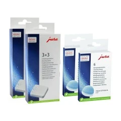 Pastillas de descalcificación y limpieza 3 en 1 de Jura 24225 / 62715 / 61848