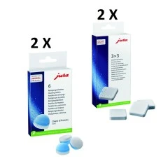 Pastillas de descalcificación y limpieza 3 en 1 de Jura 24225 / 62715 / 61848