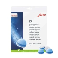 Pastillas de limpieza 3 en 1 de Jura 25045 / 202111 / 24190 / 62535