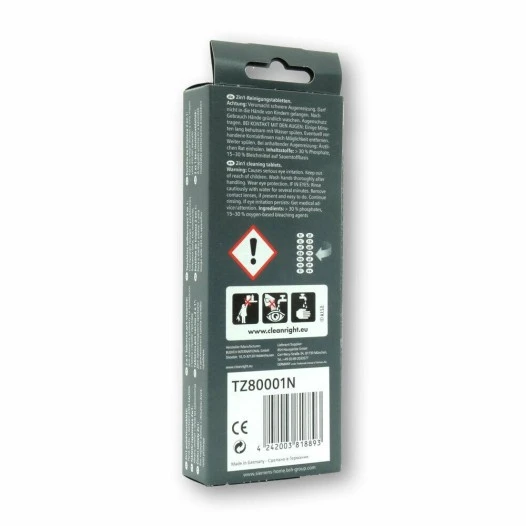 Pastillas de limpieza 2 en 1 de la serie EQ de Siemens TZ80001N