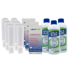 Paquete de mantenimiento Alapure: kit de mantenimiento de 1 año para Nivona