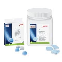 Juego de mantenimiento Jura: pastillas descalcificadoras y limpiadoras 70751 / 25045