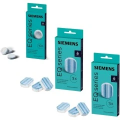 Pastillas de descalcificación y limpieza Multipack de la serie EQ de Siemens TZ80003A / 00312291