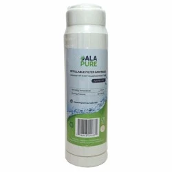 Cartucho de filtro vacío de 10 pulgadas para medios filtrantes