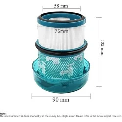 Filtro HEPA Alapure compatible con el Dyson V16 Piston Animal / 974676-01