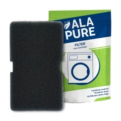 Filtro de polvo para secadora con condensador Alapure, compatible con Blomberg 2964840100 / 2964840200