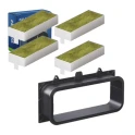 Juego de filtros de carbón Alapure CleanAir compatible con Bosch 17007113 / HEZ9VRUD0