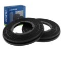 Filtro de carbón Alapure compatible con Candy KFC6978 / CBG625 (2 uds.)