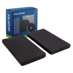 Filtro de carbón Alapure compatible con Novy Monoblock 7550400 (2 uds.)