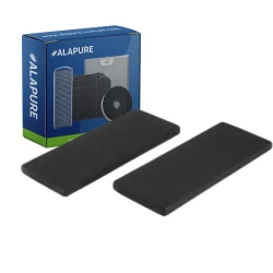 Filtro de carbón Alapure compatible con Novy Monoblock 692060 (2 uds.)