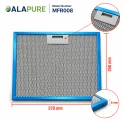 Filtro metálico Alapure compatible con Inventum 40600900005, 270 x 250 mm
