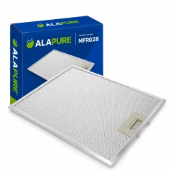 Filtro metálico Alapure compatible con Inventum 40600909001, 340 x 275 mm