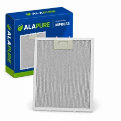 Filtro metálico Alapure compatible con Klarstein 10035418, 280 x 380 mm