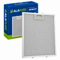Filtro metálico Alapure compatible con Klarstein 10034871, 257 x 338 mm